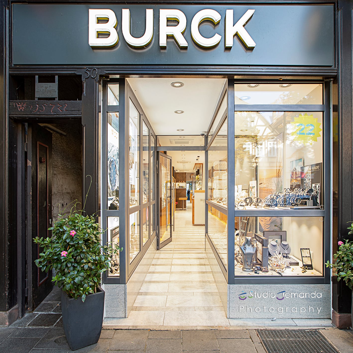 Juwelier Burck Geschäft von außen